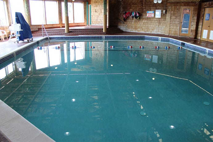Resort indoor pool.