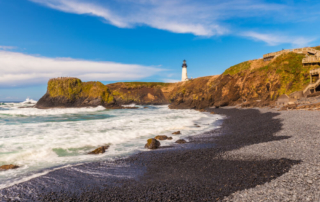 Yaquina Bay State Recreation Site is just one of the numerous state parks found new Newport, Oregon.