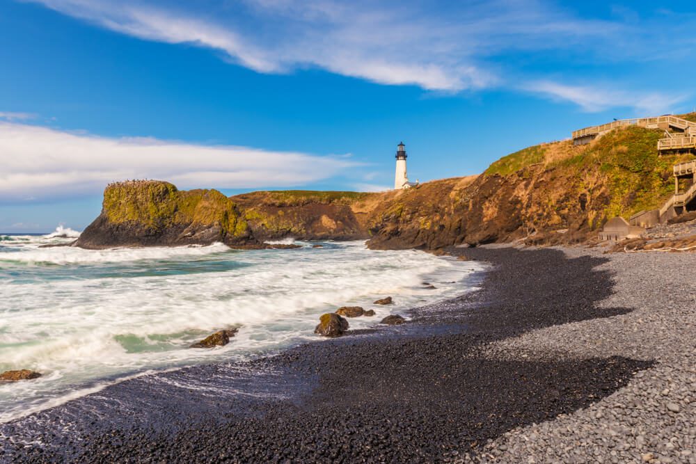 Yaquina Bay State Recreation Site is just one of the numerous state parks found new Newport, Oregon.